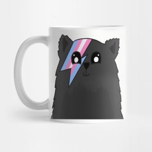 Transgender Pride Flag Kitty Mug